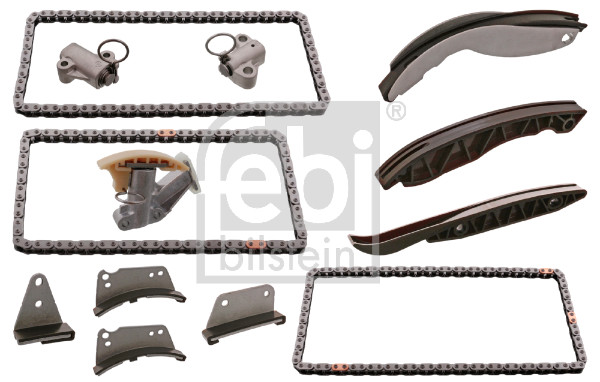 Комплект ланцюга ГРМ Hyundai H-1 (TQ)/Kia Sorento I (JC) 2.5CRDi 01-